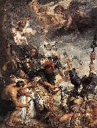 The Martyrdom of St Livinus. Peter Paul Rubens